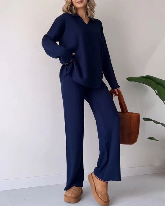 Renata - Elegant and Casual Comfortable 2-Piece Set for Women