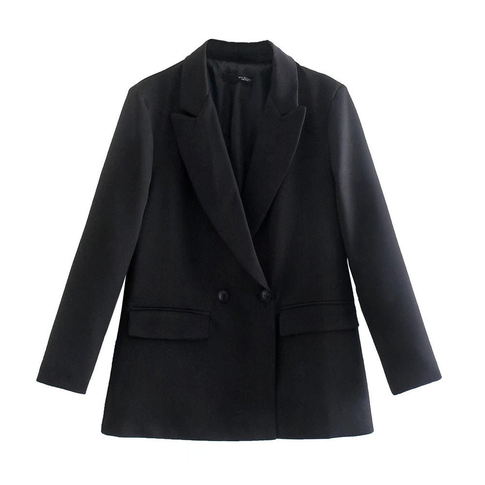 Double-row Blazer Jacket for Women