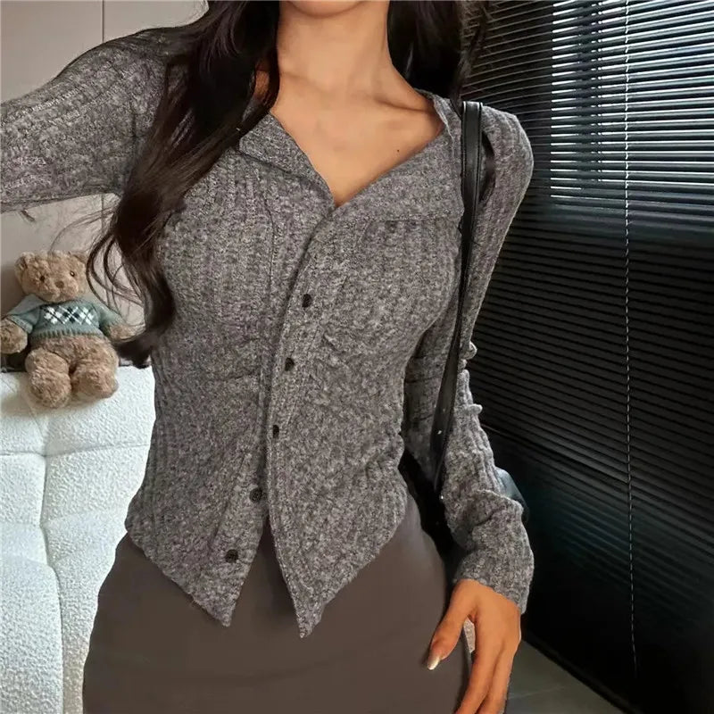 Jola - Stylish Cardigan with Button Closure for Women