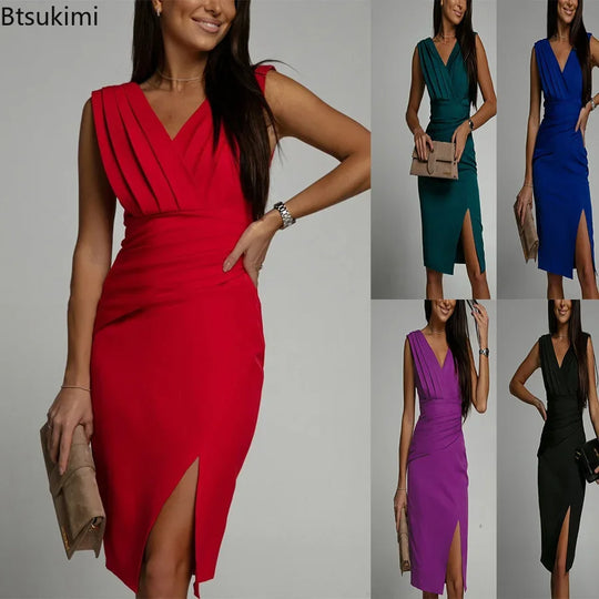 Viviana - V-neck Dress