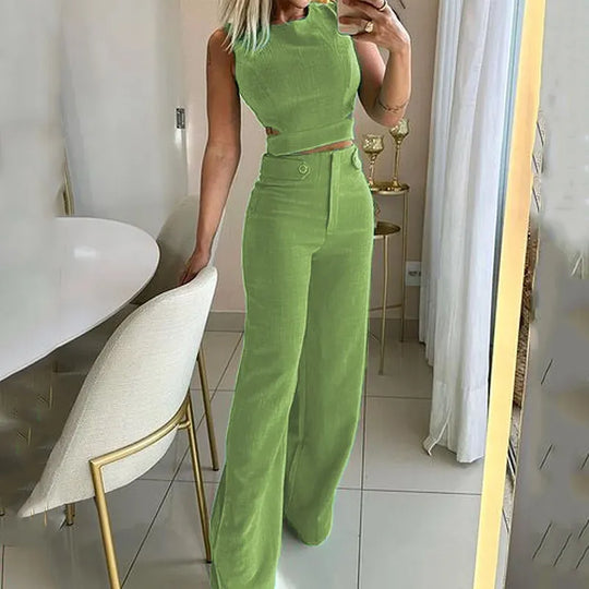 Yade - Two-piece High-Waist Set