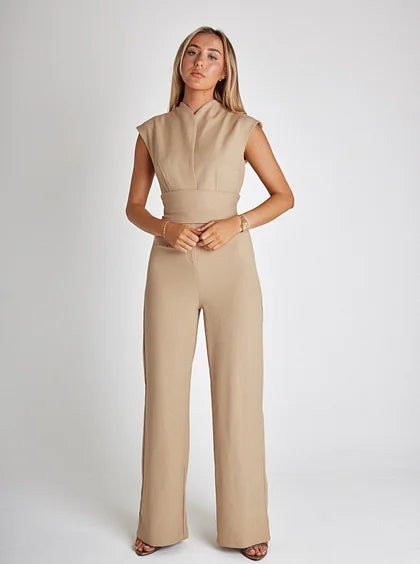 Harmony Jumpsuit - Sleeveless and wide legged!