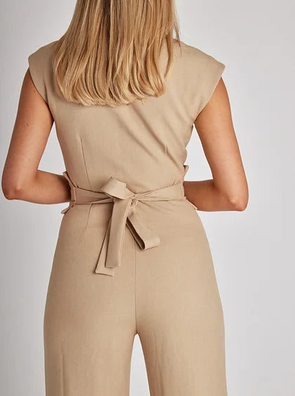 Harmony Jumpsuit - Sleeveless and wide legged!