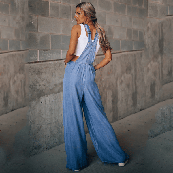 Women's Denim Jumpsuit