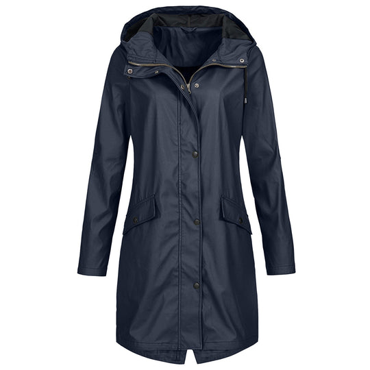 Valery - Women's Raincoat | Windproof Long Jacket