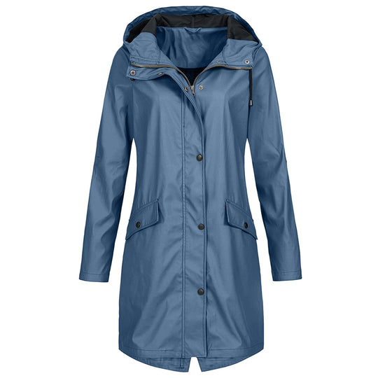 Valery - Women's Raincoat | Windproof Long Jacket