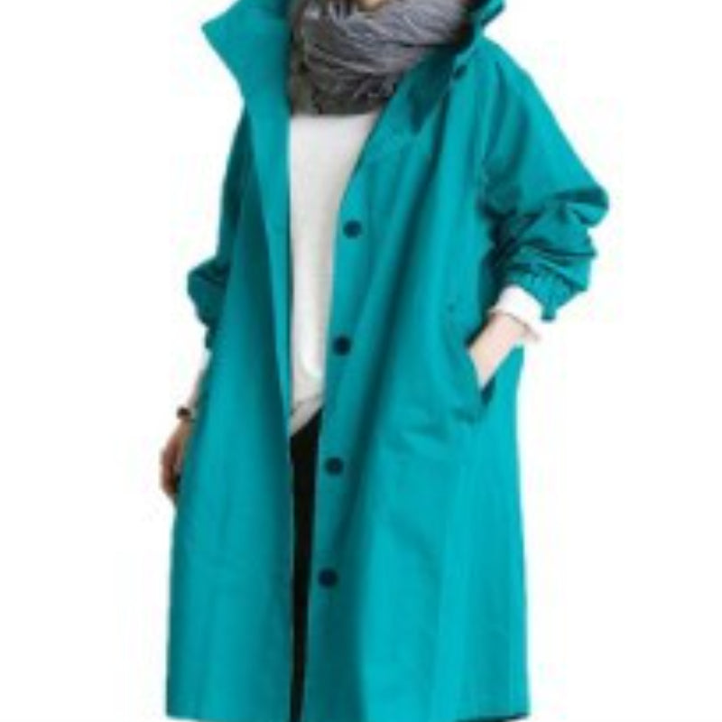 Celina - Wind and Waterproof Women's Trench Coat