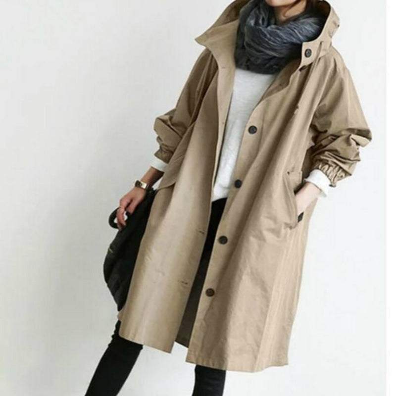 Celina - Wind and Waterproof Women's Trench Coat