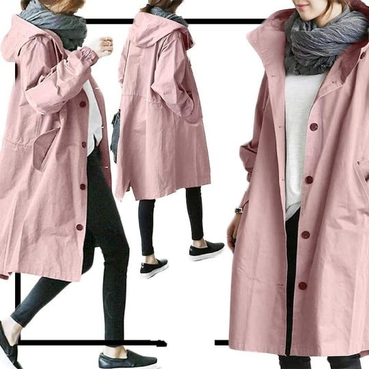 Celina - Wind and Waterproof Women's Trench Coat