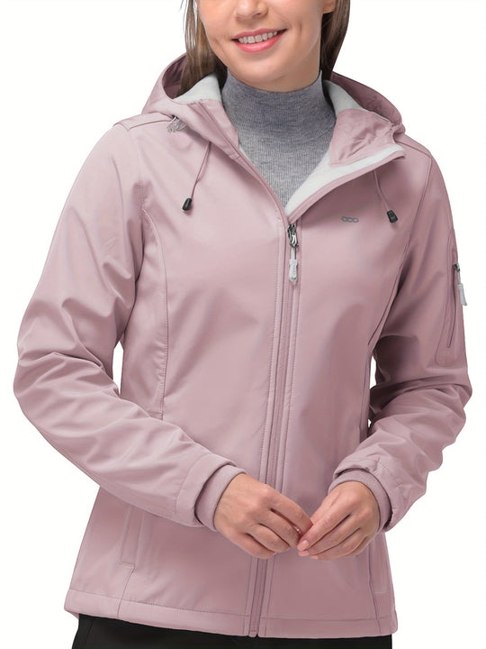 Christine - Waterproof and Windproof Softshell Jacket for Women