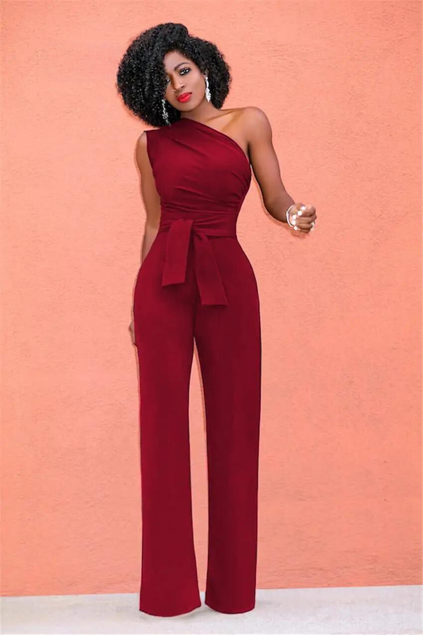 Vespera | One-Shoulder Jumpsuit | Elegant and Modern