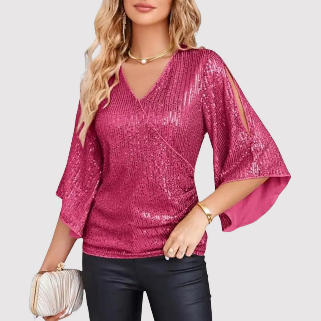 Marcelline | Elegant Sequin Top