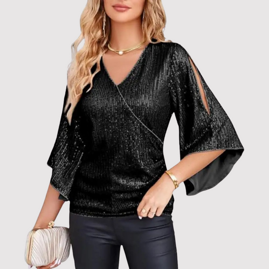 Marcelline | Elegant Sequin Top