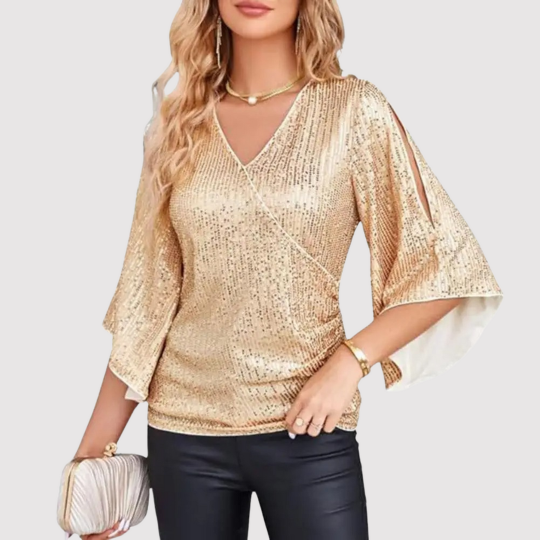 Marcelline | Elegant Sequin Top