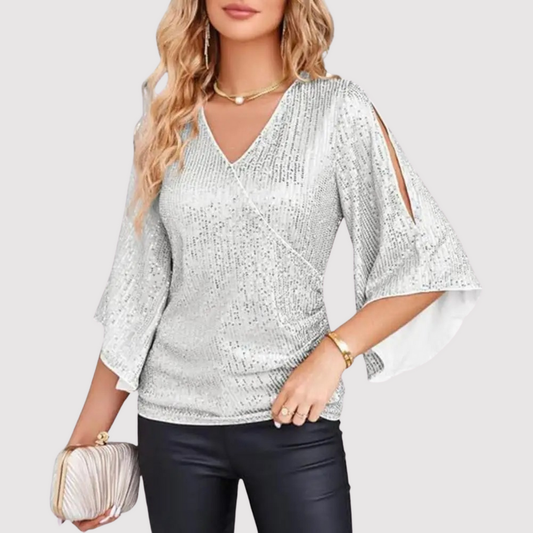 Marcelline | Elegant Sequin Top