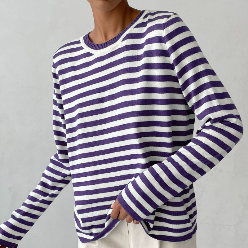 Sela - Elegant Striped T-shirt