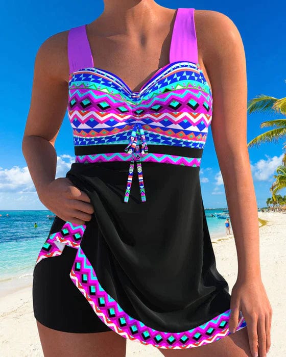 Ruth - Stylish and chic colourful swimming costume