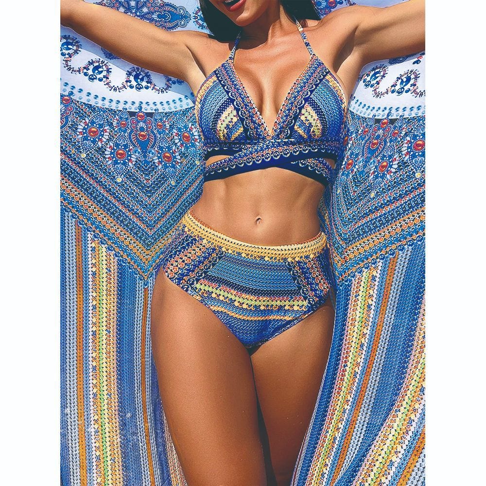 Calypso - Stylish bikini with cover-up