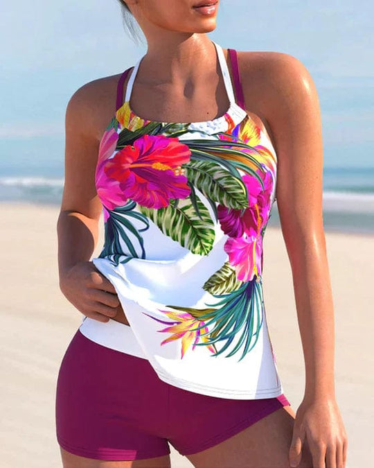 Ruth - Stylish and chic colourful swimming costume