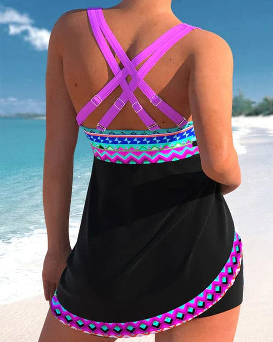 Ruth - Stylish and chic colourful swimming costume